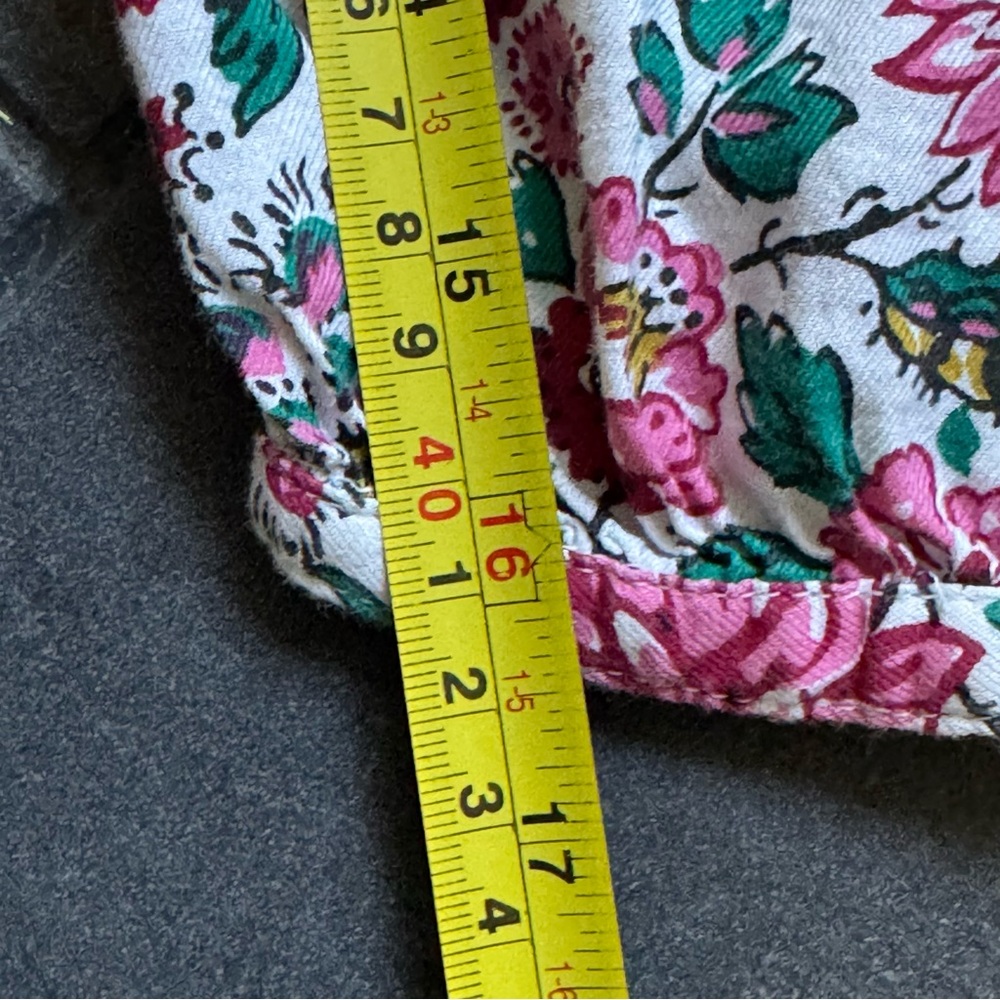 Old Navy Pink and White Floral Long Sleeve Dress festival, summer sundress - Picture 15 of 16